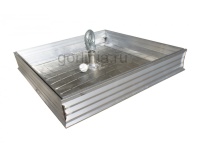 Напольный люк под плитку 450х450 мм Small 